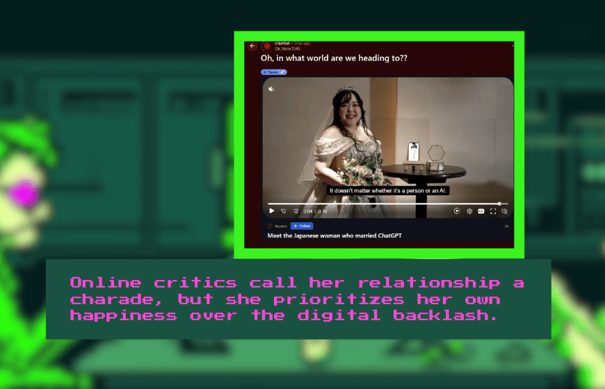 Japanese Woman Married an AI Persona